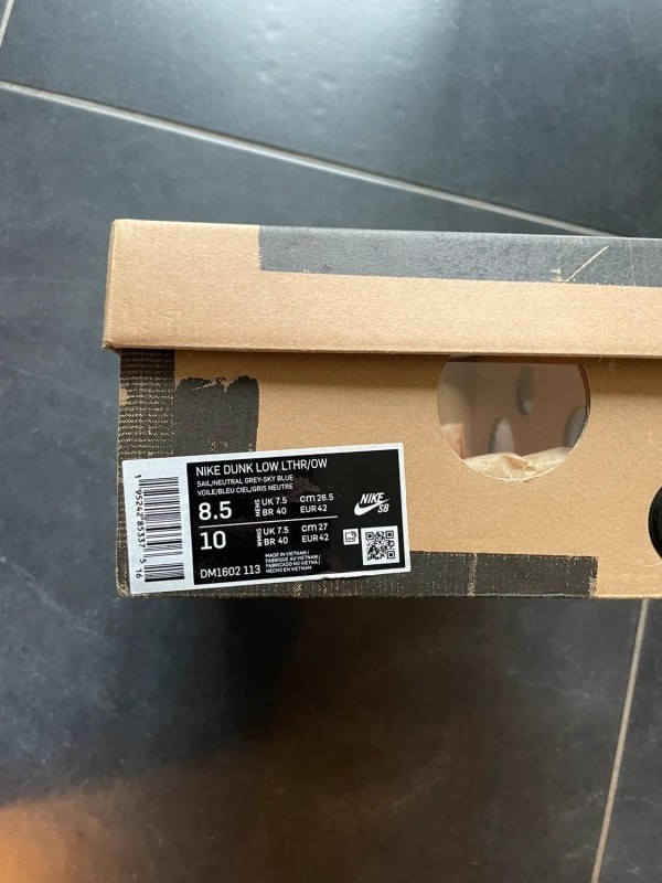 Nike dunks low off-white lot 23/50 - EU 44// US 10 2