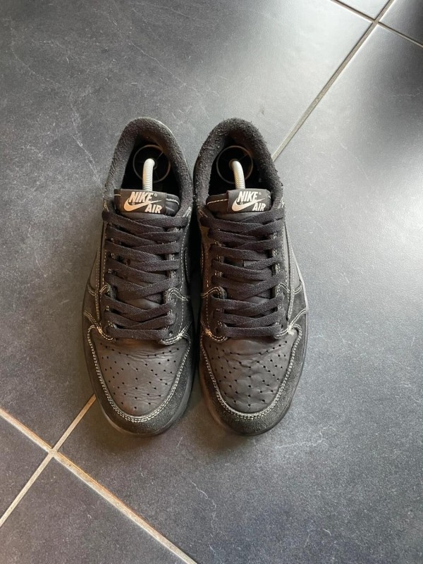 Jordan 1 Low Travis Scott Black Phantom - EU 40,5// US 6.5 2