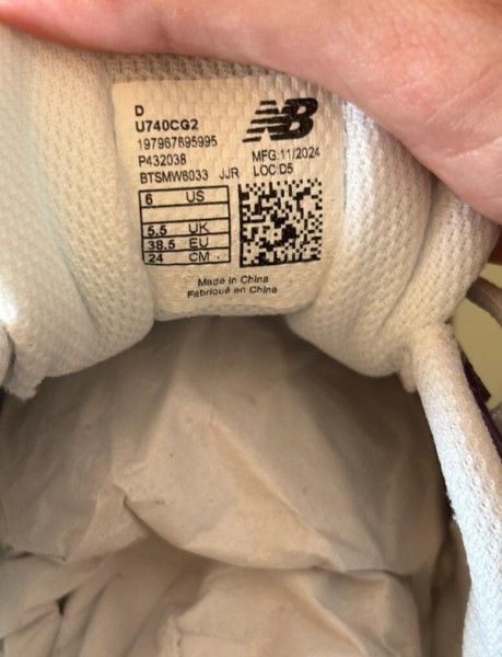 New Balance 740 Concorde Grape Taille 38