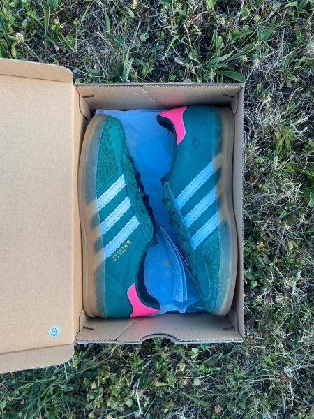 adidas gazelle green