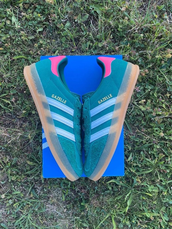 adidas gazelle green 2