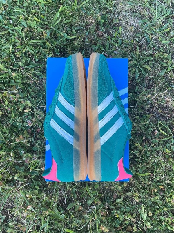 adidas gazelle green 2