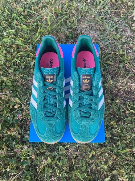 adidas gazelle green