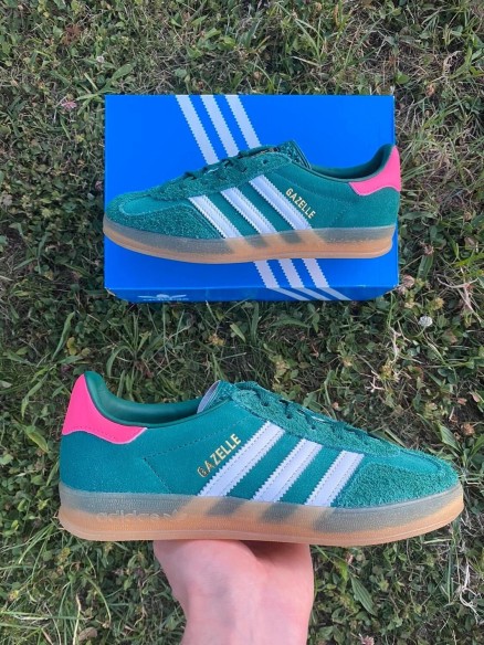 adidas gazelle green