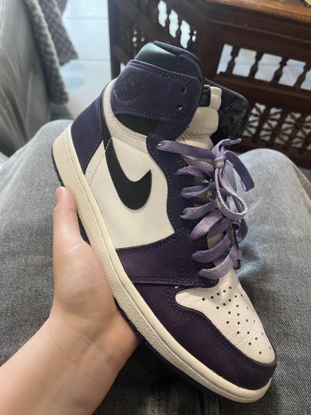 Nike Air jordan 1 high court purple