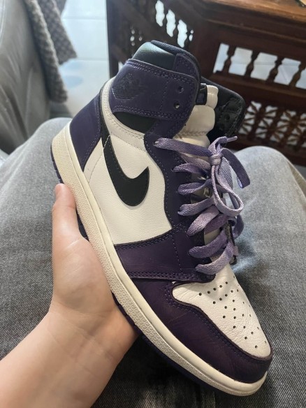 Nike Air jordan 1 high court purple