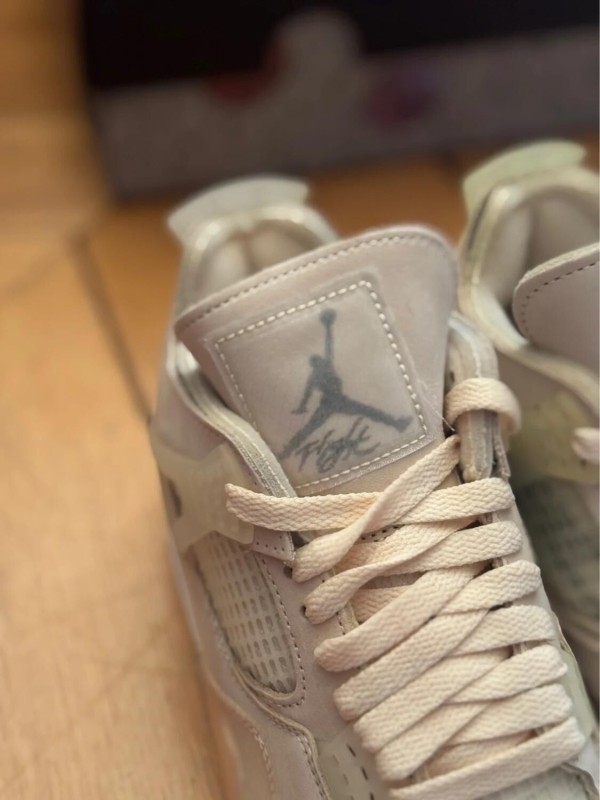 Air Jordan 4 Off White Sail Virgil Abloh 2
