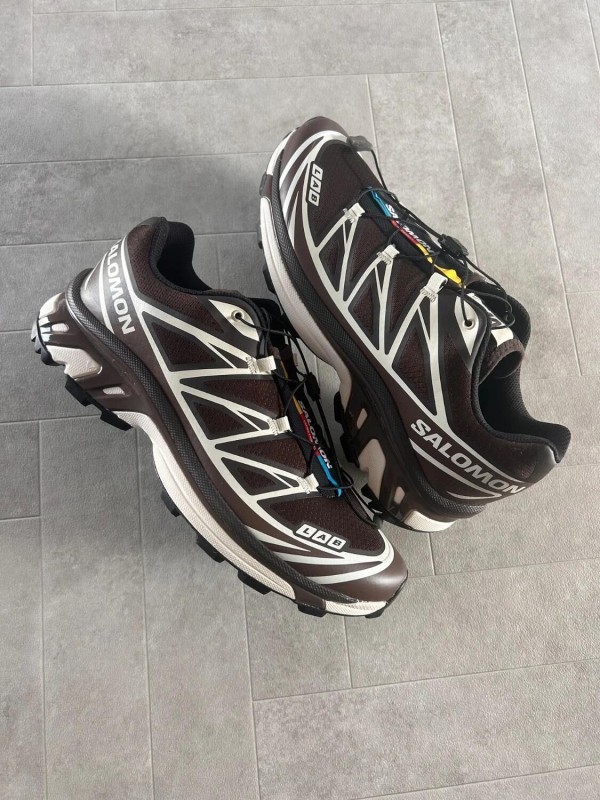 Salomon xt white cream black french coffee vanilla ice brown