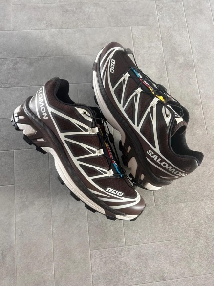 Salomon xt white cream black french coffee vanilla ice brown