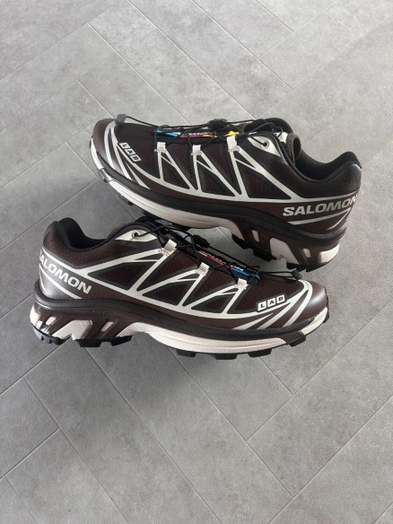 Salomon xt white cream black french coffee vanilla ice brown