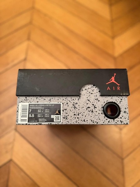 Air Jordan 4 Off White Sail Virgil Abloh