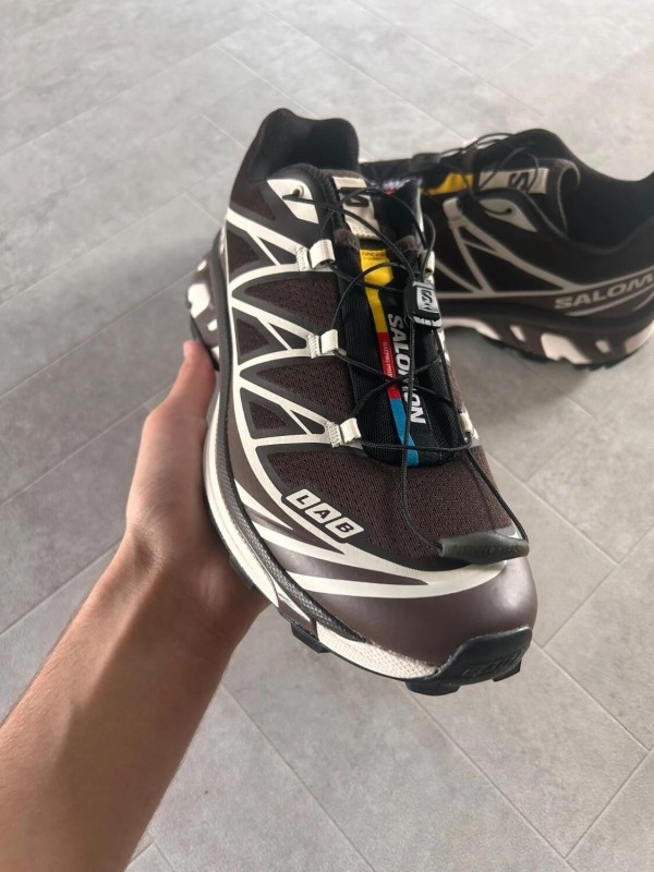 Salomon xt white cream black french coffee vanilla ice brown 2
