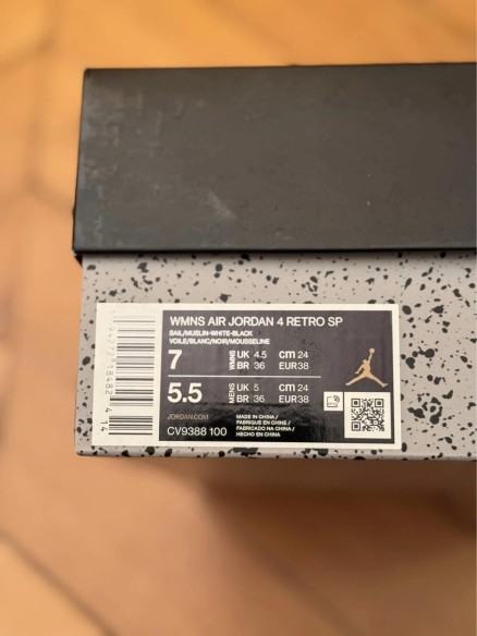 Air Jordan 4 Off White Sail Virgil Abloh