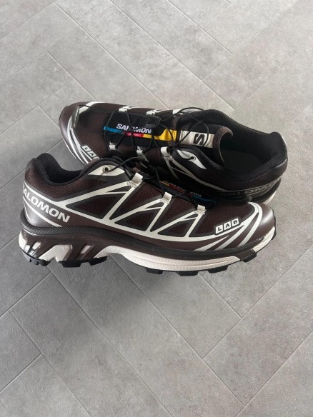 Salomon xt white cream black french coffee vanilla ice brown