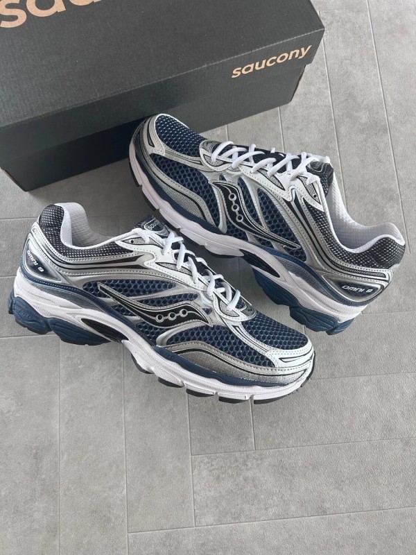Saucony OMNI progrid 9 blue deep navy marine - 46,5