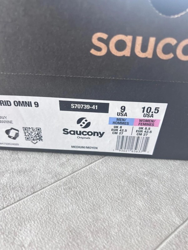Saucony OMNI progrid 9 blue deep navy marine - 42,5 2