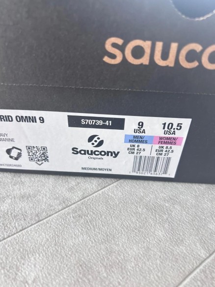 Saucony OMNI progrid 9 blue deep navy marine - 42,5