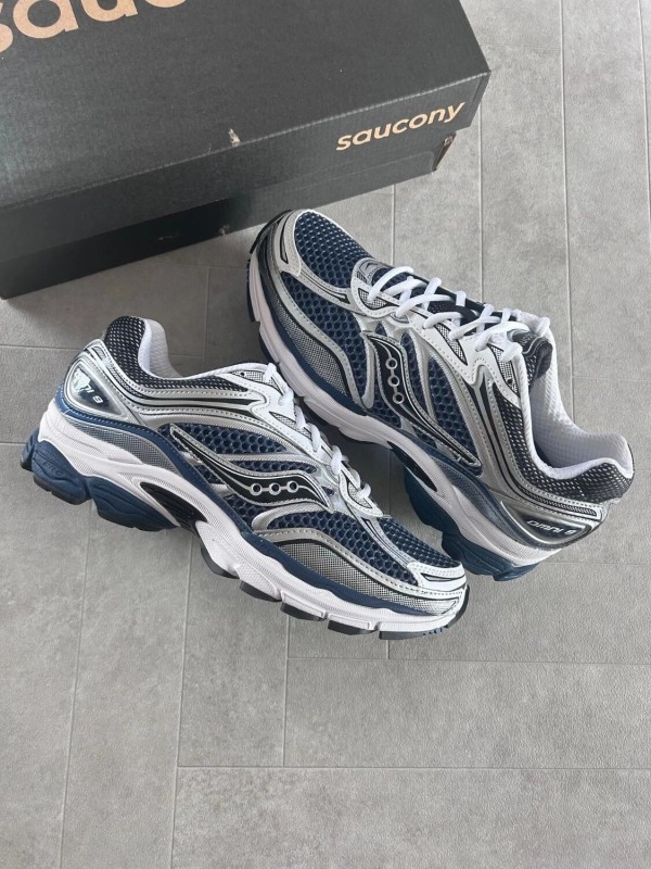 Saucony OMNI progrid 9 blue deep navy marine - 42,5 2