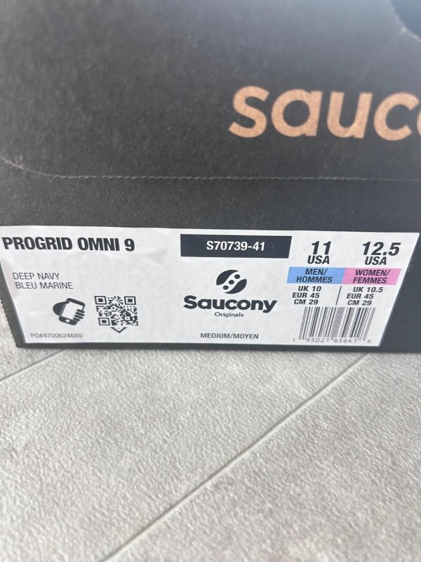Saucony OMNI progrid 9 blue deep navy marine 2