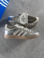 Adidas spezial LT silver metallic snake white cream