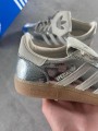 Adidas spezial LT silver metallic snake white cream