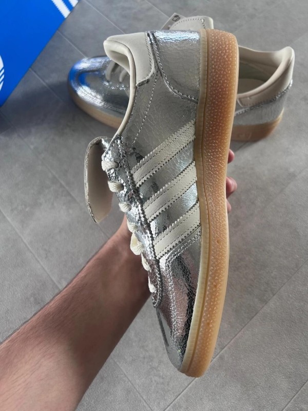 Adidas spezial LT silver metallic snake white cream 2