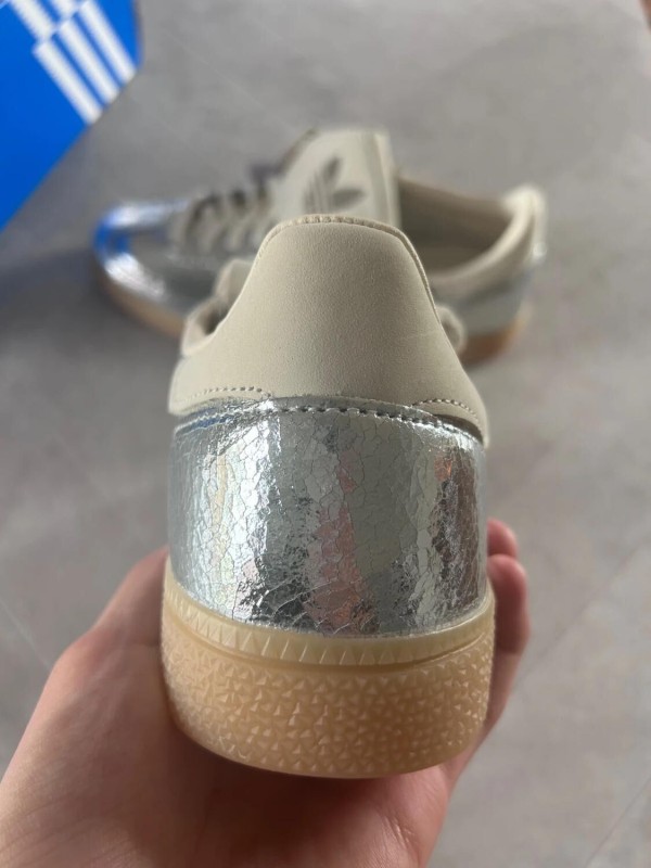 Adidas spezial LT silver metallic snake white cream 2