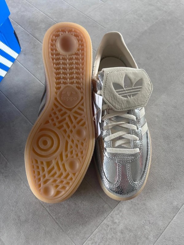 Adidas spezial LT silver metallic snake white cream 2