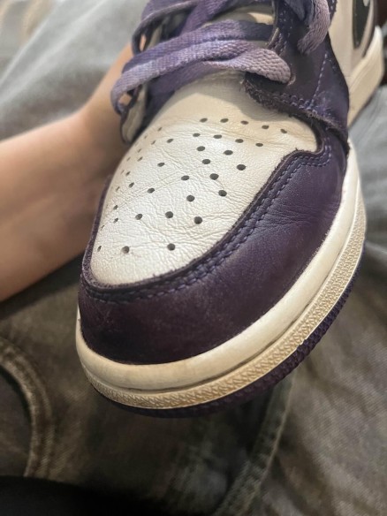 Nike Air jordan 1 high court purple