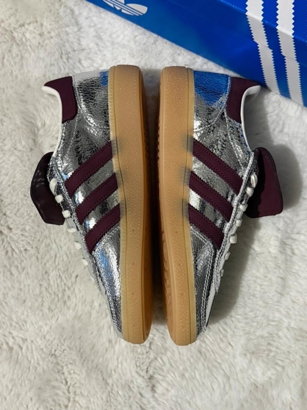 Adidas Handball Spezial LT Silver/Maroon Metallic 38 2
