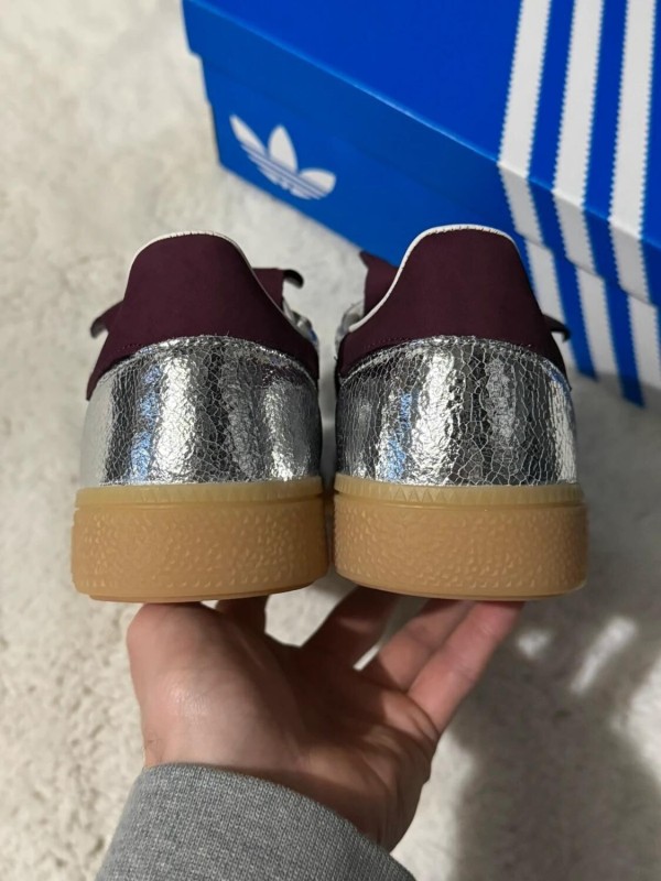 Adidas Handball Spezial LT Silver/Maroon Metallic 38 2