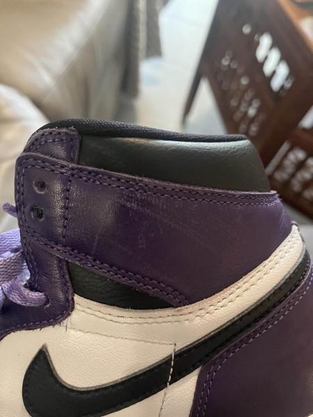 Nike Air jordan 1 high court purple