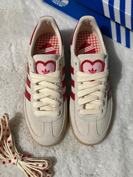 adidas handball spezial Valentine's Day Cream Red 38