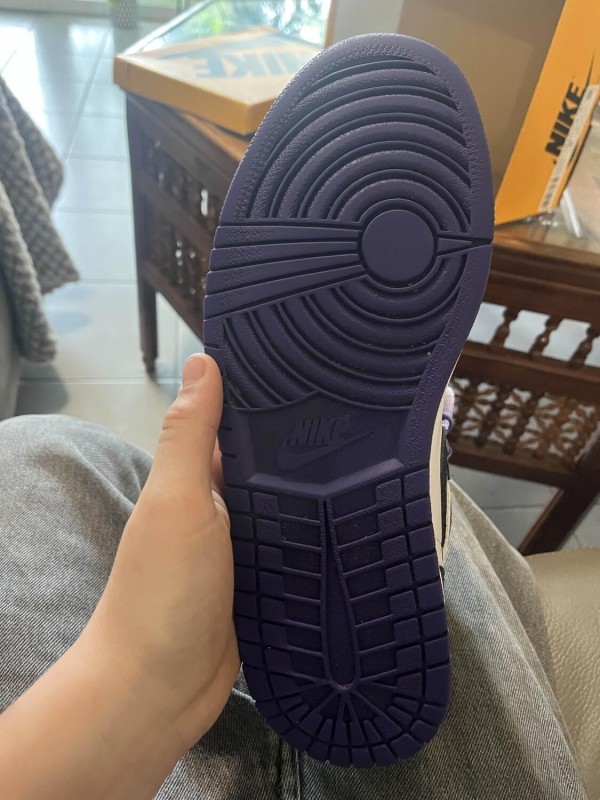 Nike Air jordan 1 high court purple 2
