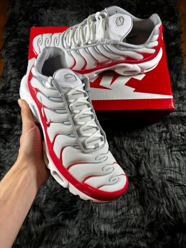 Nike Air Max TN Requin Blanche et rouge - Taille 43 2
