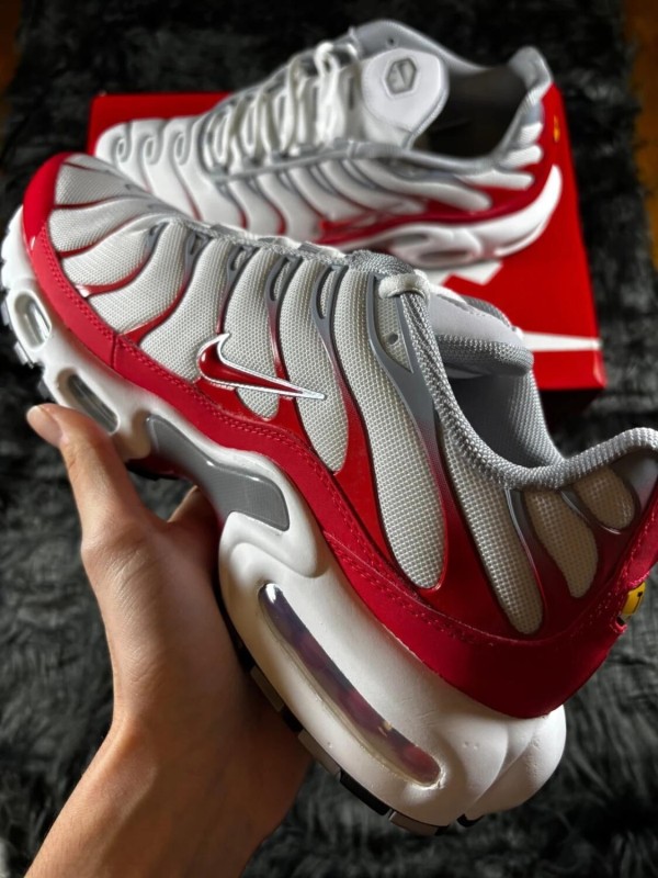 Nike Air Max TN Requin Blanche et rouge - Taille 43 2