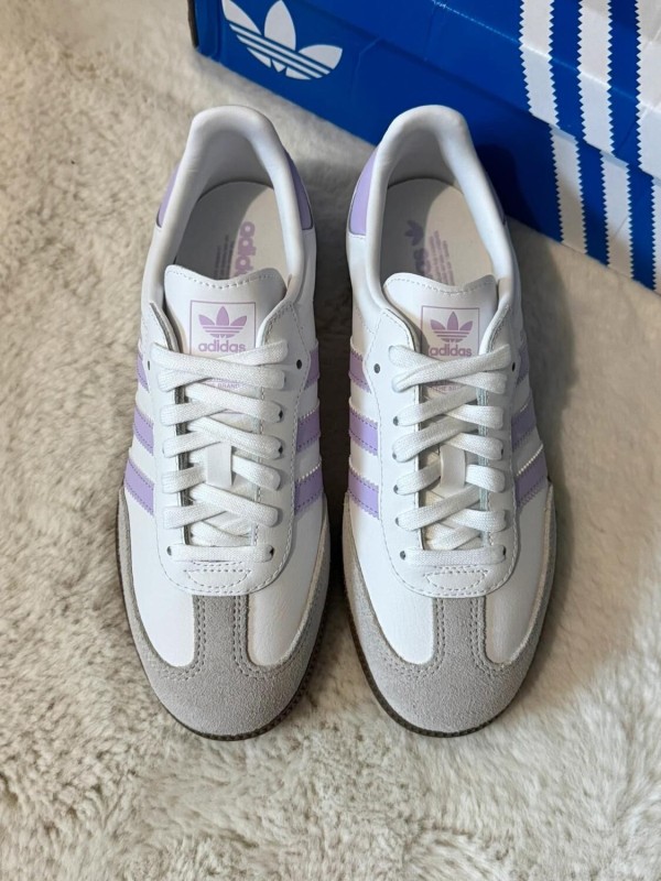 adidas samba og white/powder plum gum 37 2