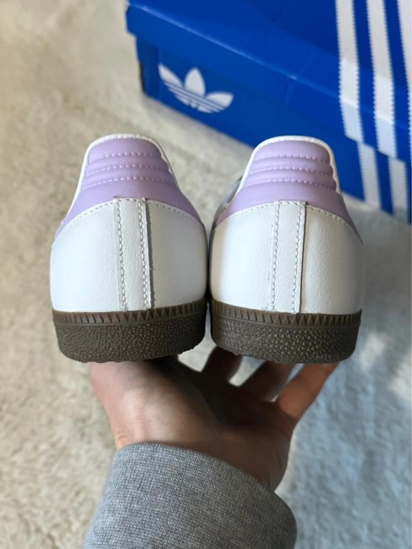 adidas samba og white/powder plum gum 37 2