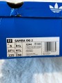 adidas samba og white/powder plum gum 37