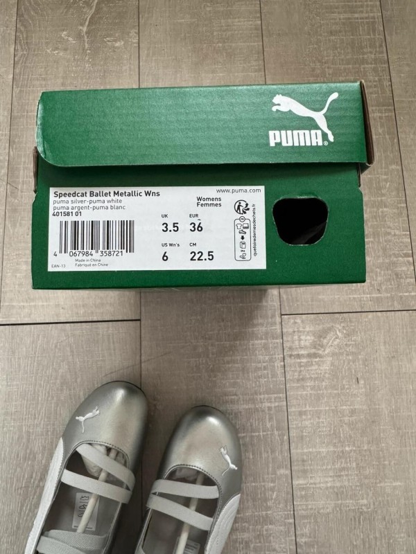 Puma Speedcat Ballet Silver 2