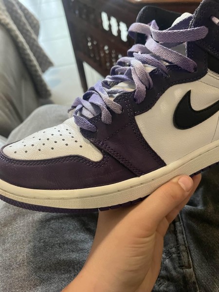 Nike Air jordan 1 high court purple