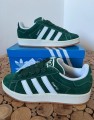 adidas campus 00s dark green + lacets blanc