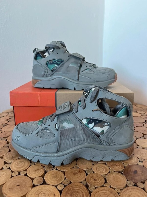 Crtz X Nike air trainer huarache Gully Grey