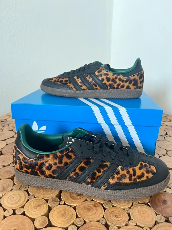 adidas samba OG Leopard