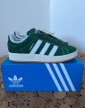 adidas campus 00s dark green + lacets blanc