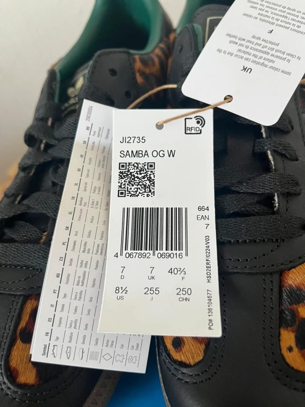 adidas samba OG Leopard 2