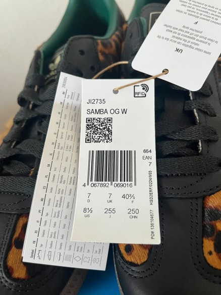 adidas samba OG Leopard