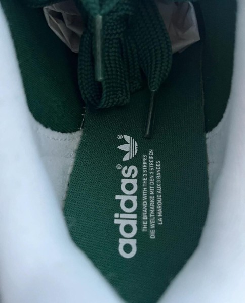 adidas campus 00s dark green + lacets blanc