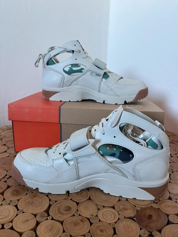 Corteiz X Nike air trainer huarache light bone 2