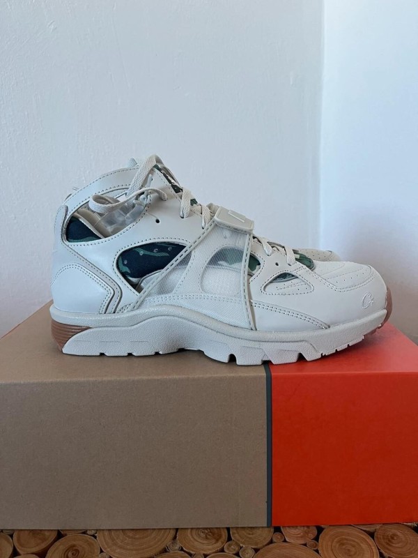 Corteiz X Nike air trainer huarache light bone 2